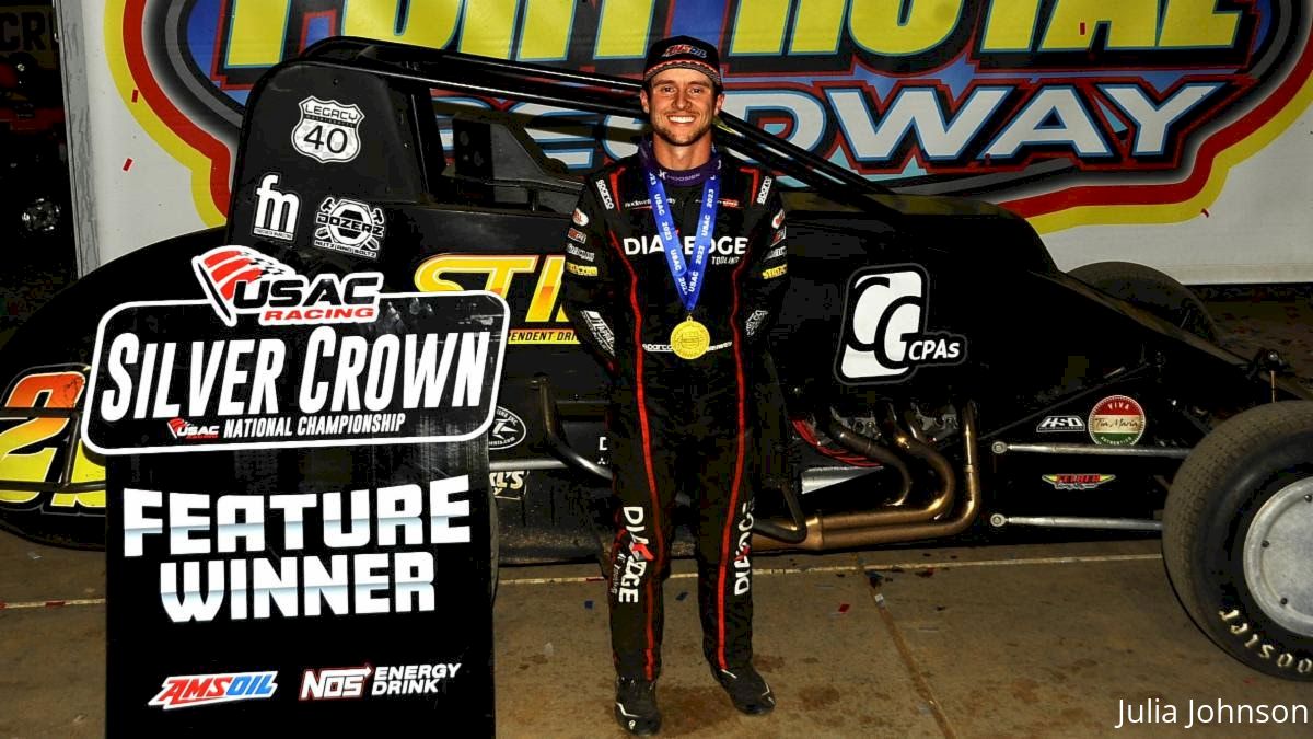 Logan Seavey Retains USAC Silver Crown Throne At Port Royal Speedway