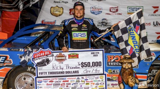 Ricky Thornton Jr. Drives To $50K Lucas Oil Win At Smoky Mountain Speedway