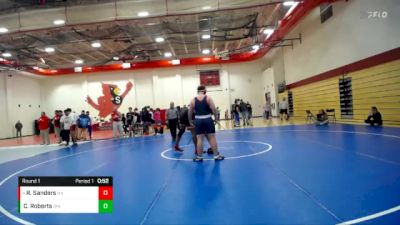 186-201 lbs Round 1 - Rico Sanders, New Albany vs Connor Roberts, Bedford North Lawrence