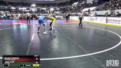 1A-4A 152 3rd Place Match - Elijah Thomas, Escambia County vs Jake Huff, St James