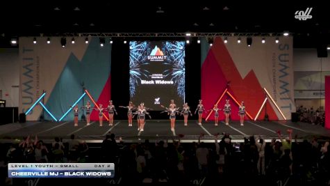 CheerVille MJ - Black Widows [2026 L1 Youth - Small Day 2] 2026 The Youth Summit