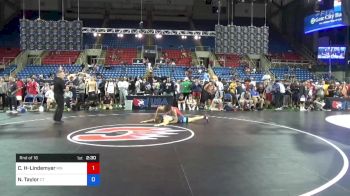 182 lbs Rnd Of 16 - Cole Han-Lindemyer, Minnesota vs Nathan Taylor, Connecticut