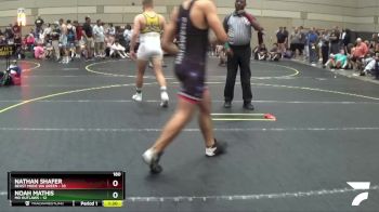 180 lbs Round 5 (6 Team) - Noah Mathis, MO Outlaws vs Nathan Shafer, Beast Mode WA Green