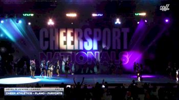 Cheer Athletics - Plano - Furycats [2026 L5 Junior - Large Day 1] 2026 CHEERSPORT National All Star Cheerleading Championship