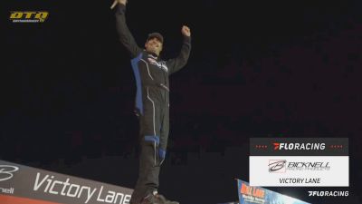 Stewart Friesen Reacts After Short Track Super Series Win At Devil's Bowl Speedway