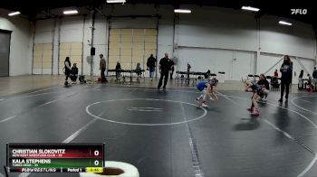 52-56 lbs 5th Place Match - Kala Stephens, Turks Head vs Christian Slokovitz, New Kent Wrestling Club