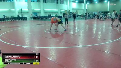 215 lbs Round 6 (16 Team) - Thierry Terrell, Indiana Goon Squad vs Cody Opitz, SD Red