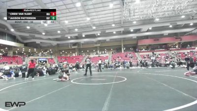 55 lbs 1st Place Match - Crew Van Vleet, Maize vs Jaxson Patterson, Hays
