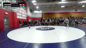 126 lbs Round Of 16 - Jack Kaler, Souhegan vs Josh Roos, Bow