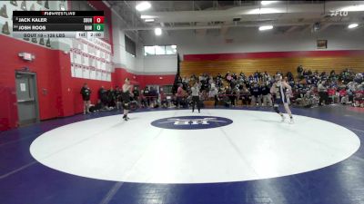 126 lbs Round Of 16 - Jack Kaler, Souhegan vs Josh Roos, Bow