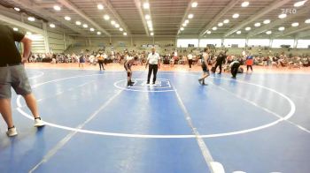 110 lbs Round Of 16 - Hunter Kapitula, Mat Assassins Gray vs Ethan Thompson, All-American Wrestling Club Red
