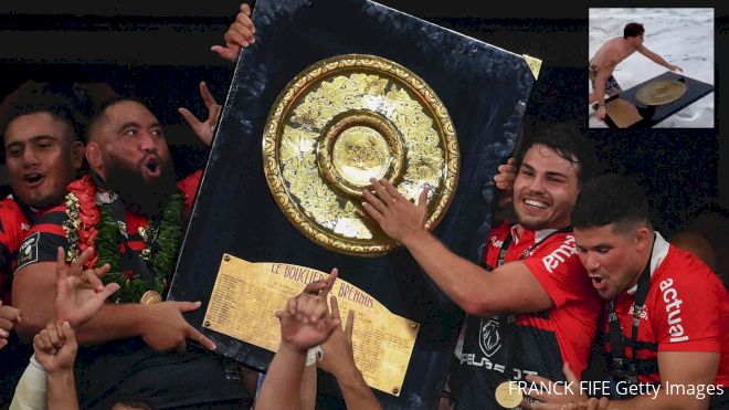 Toulouse Captain Antoine Dupont Enjoying Top 14 Victory In Style