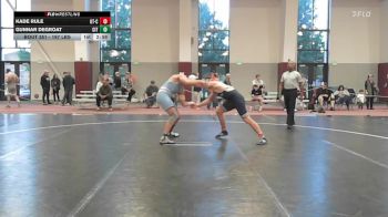 197 lbs Semifinal - Kade Rule, Tennessee-Chattanooga vs Gunnar DeGroat, The Citadel