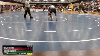 184 lbs Champ. Round 1 - Donte Hibbert, Messiah vs Dylan Kohn, West Virginia- Unattached