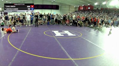 155 lbs Semis - Cael Smith, Ohio Crazy Goats Wrestling vs Lincoln James, Panther Amateur Wrestling