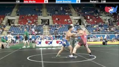 138 lbs round-2 Jake Marlin Iowa vs. Daniel Sanchez Maryland