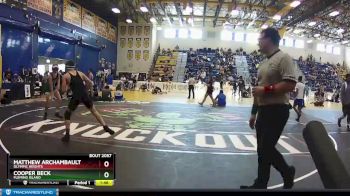 132 Blue Round 2 - Matthew Archambault, Olympic Heights vs Cooper Beck, Fleming Island