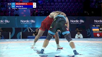 125 kg Quarterfinal - Oleksandr Koldovskyi, Ukraine vs Oleg Boltin, Kazakhstan