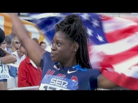 American Morgan Snow wins Junior 100m hurdles - Universal Sports