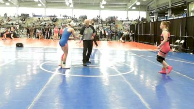 120 lbs Round Of 32 - Hannah Dyckman, MA vs Kailee Miller, TN