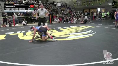 83 lbs Semifinal - Joseph `the Rooster` Cervantes, Dethrone vs Ari Sobaje, The Empire