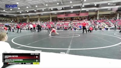 95 lbs 5th Place Match - Jaydyn Schommer, Nebraska Boyz vs Jayden Reyes, Derby