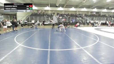 88 lbs Quarters - Cameron Smith, Burnett Trained Wrestling vs Keian Linnell, Stallions Wrestling Club