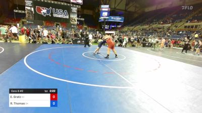 285 lbs Cons 8 #2 - Evan Gratz, Wisconsin vs Richard Thomas, Oklahoma