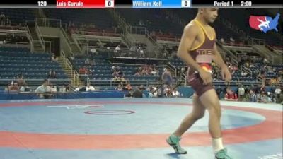 120 lbs round-3 Luis Gurule Colorado vs. William Koll New York