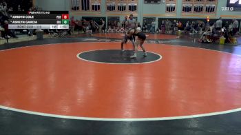 110 lbs Cons. Semi - Ashlyn Garcia, Cedar Rapids Jefferson vs Jordyn Cole, Prairie, Cedar Rapids