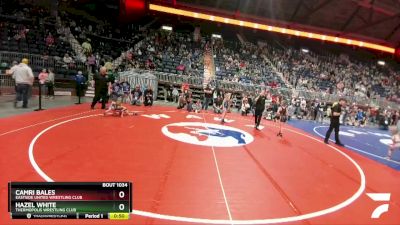 46 lbs Semifinal - Camri Bales, Eastside United Wrestling Club vs Hazel White, Thermopolis Wrestling Club