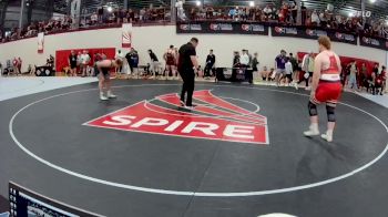 125 kg Cons. Round 2 - Trayvn Boger, Protos Wrestling Club vs Grant Stromberg, Panther Wrestling Club RTC