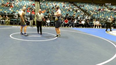 285 lbs Quarterfinal - Hunter Vander Heiden, California Baptist vs Kenny Copley, Embry-Riddle
