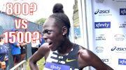 Athing Mu WINS Season Debut Still Mulling 800 vs 1500 at USAs