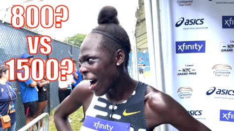 Athing Mu WINS Season Debut Still Mulling 800 vs 1500 at USAs