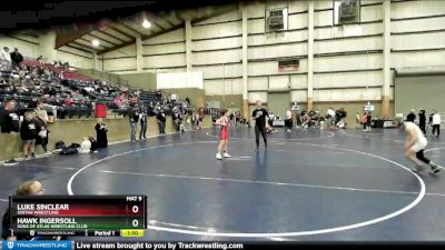 100 lbs Round 5 - Hawk Ingersoll, Sons Of Atlas Wrestling Club vs Luke Sinclear, Uintah Wrestling