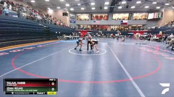 120 lbs Quarterfinal - Iziah Rojas, Conroe Woodlands College Park vs Talaal Habib, Plano East