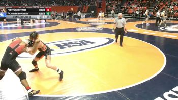 2A 157 lbs Cons. Round 3 - Bryce Bryant, Springfield (H.S.) vs Cruise Brolley, Washington