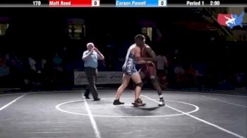 170 lbs 5th-place-match Matt Reed Kansas vs. Carson Powell Iowa