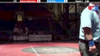 170 lbs 3rd-place-match Richard Robertson Illinois vs. Brett Pfarr Minnesota