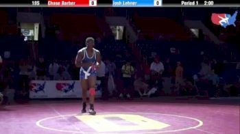 195 lbs 7th-place-match Chase Barber Idaho vs. Josh Lehner Ohio
