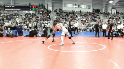 220 lbs Quarterfinal - Colton Bell, FL vs Aaron Ruiz-Angel, NC