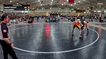 175 lbs 2nd Wrestleback (8 Team) - Alex Osburn, Ravenwood High School vs Barrett Whaley, Knoxville Halls High School