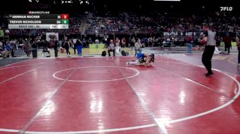 98 lbs Cons. Round 3 - Derrian Rucker, Bishop Gorman vs Trevor Nicholson, Eagle