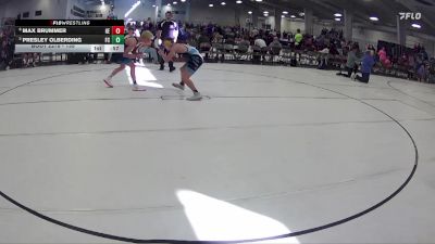 135 lbs Cons. Round 5 - Presley Olberding, Fort Calhoun vs Max Brummer, Gretna East