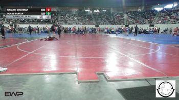 123 lbs Consi Of 16 #2 - Kamari Chatman, Hurricane Wrestling Academy vs Blaze Burch, Sulphur