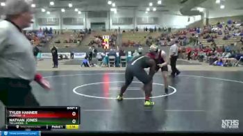 220 lbs Semis & 1st Wb (8 Team) - Nathan Jones, Tullahoma vs Tyler Hanner, Munford