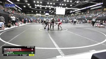 95 lbs Quarterfinal - Peyton Kirkpatrick, SlyFox Wrestling Academy vs Tyton Ray, Prodigy Elite