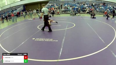 14U Boys - 96 lbs Champ. Round 1 - Trenton Warren, Thorobred Wrestling Club vs Casey Bittner, Daniel Cormier Wrestling Club