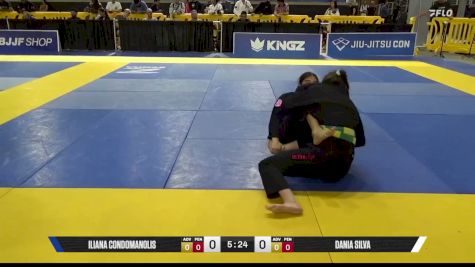 Dania Silva vs Iliana Condomanolis 2026 Pan Jiu Jitsu IBJJF Championship
